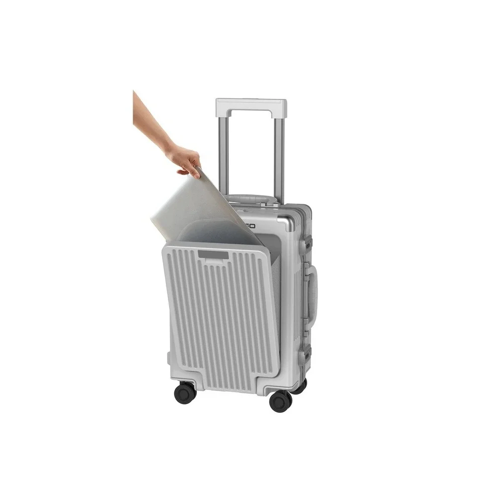 Novogogo Aluminium Carry-on 22 Inch Luggage In Silver - Brand NEW NOB
